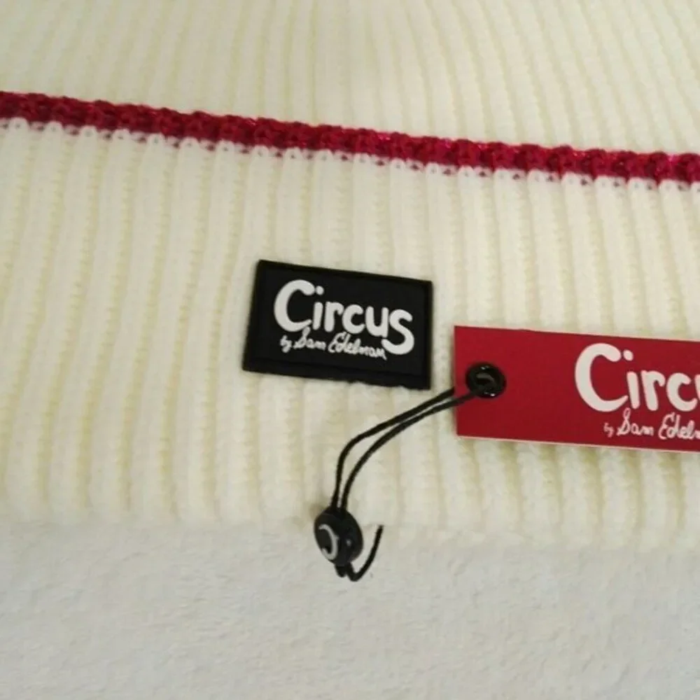 NEW Women's ‎ Sam Edelman Contrast Tipping Beanie